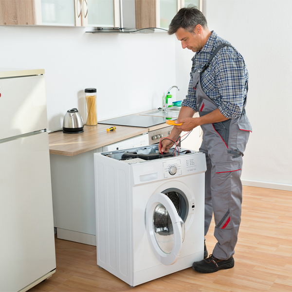 can you walk me through the steps of troubleshooting my washer issue in Glenham NY